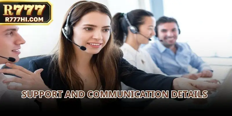 Support processes are explained thoroughly সম্পর্কে communication channels