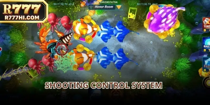 The shooting control system in Happy Fishing is built to deliver high