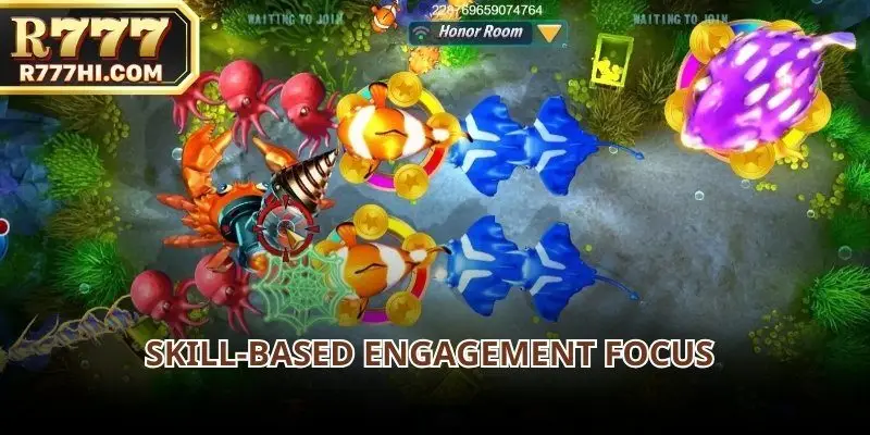 This controlled sound design helps players stay focused and responsive