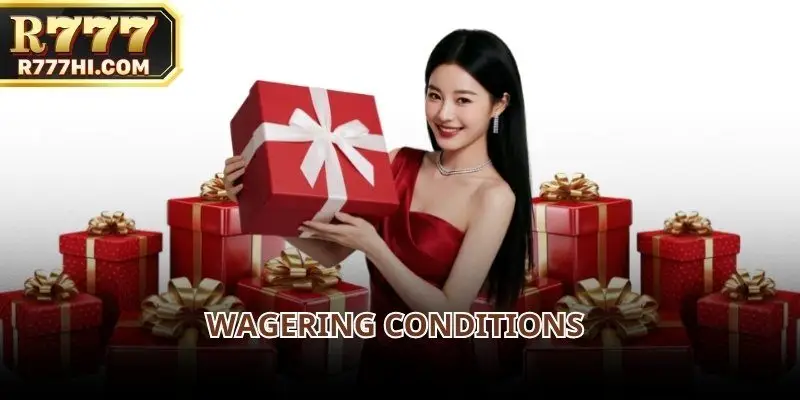 Wagering conditions define how promotion rewards must be used