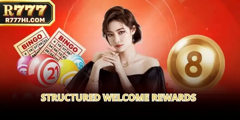 R777 designs its welcome rewards to guide new users through platform
